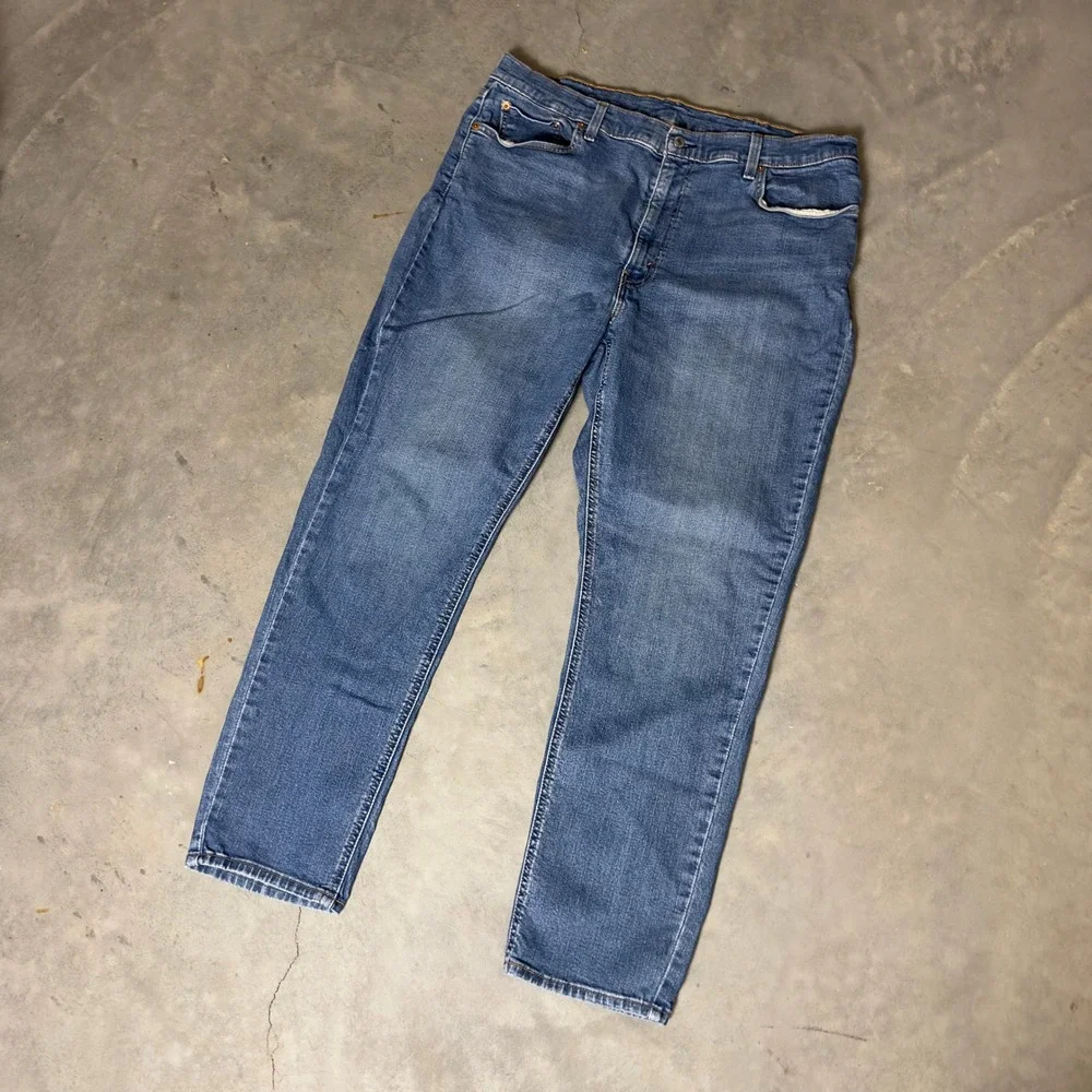 Levi's 541 Athletic Taper Jeans Mens 40x32 Blue Baggy Casual Streetwear‎ Denim